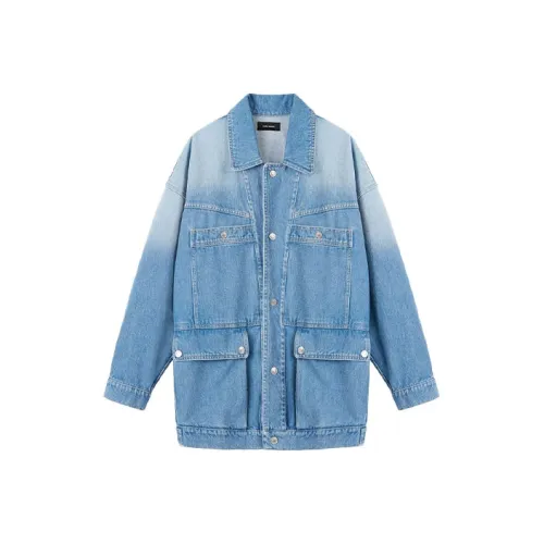 ISABEL MARANT Синие Женские Джинсовые Куртки