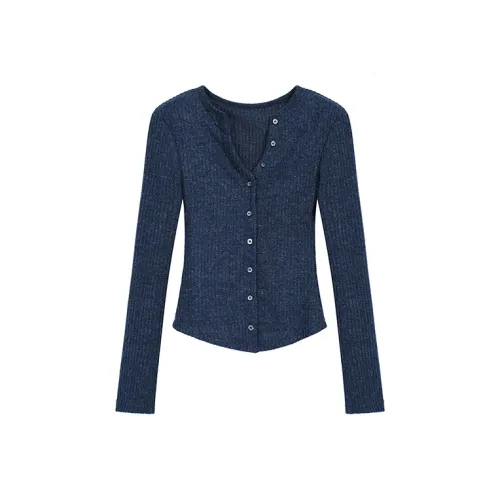 PLANE DRIFT Трикотаж Женский Синий