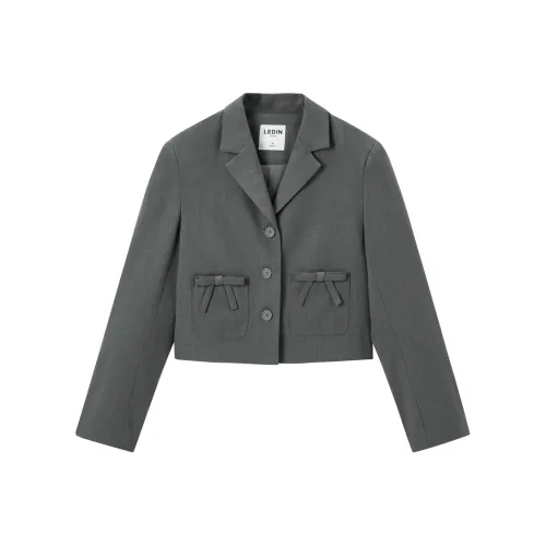 LEDIN Бизнес-костюм женский темно-серый