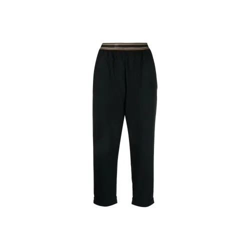 Brunello Cucinelli Черные Женские Повседневные Брюки
