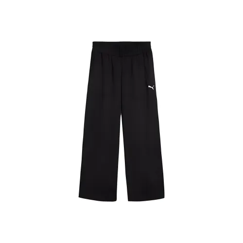 PUMA CLASSICS Брюки Повседневные Женские Черные