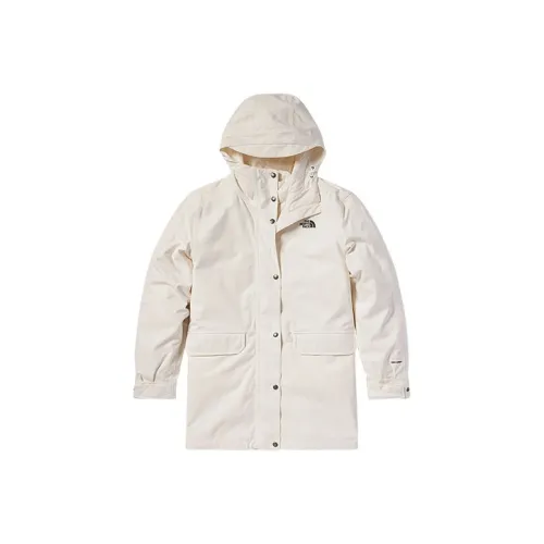 THE NORTH FACE Urban Exploration Водонепроницаемый и Ветрозащитный Ветровка Женские Экрю