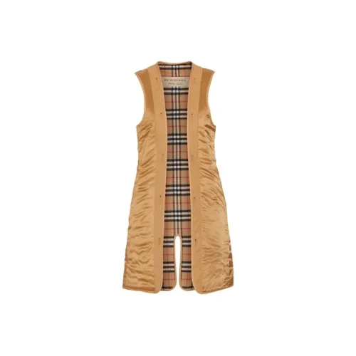 Burberry Хаки Женские Жилеты