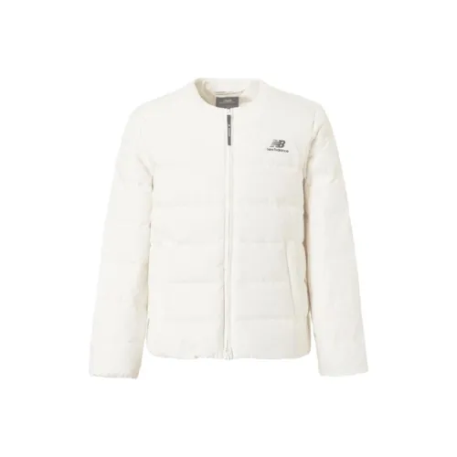New Balance UNI Active Light Пуховая куртка Женская Кремовый Белый