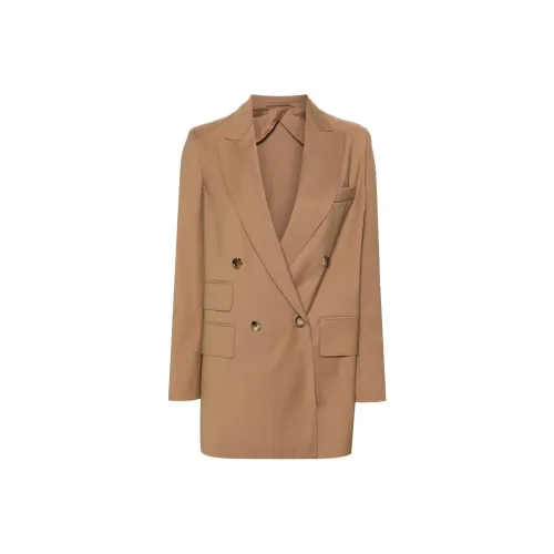 MaxMara Бизнес-костюм женский бежевый