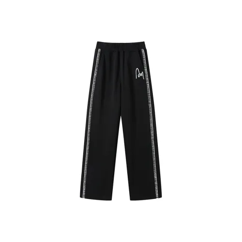 ANDREA MARTIN Повседневные брюки Унисекс Черный