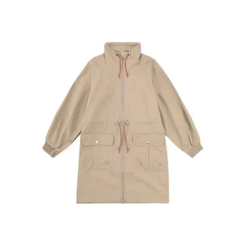 Levis Хаки Женская Куртка-Тренч