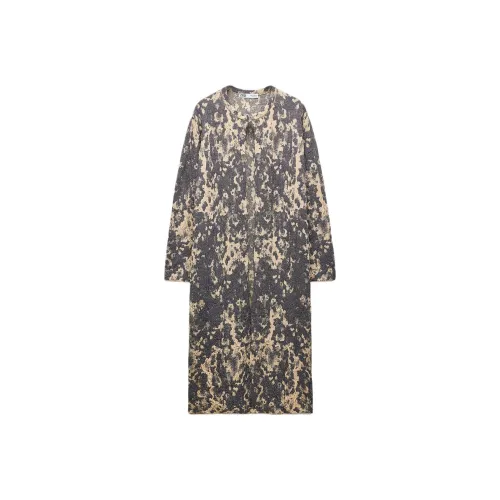 ZARA Желтое Женское Пальто