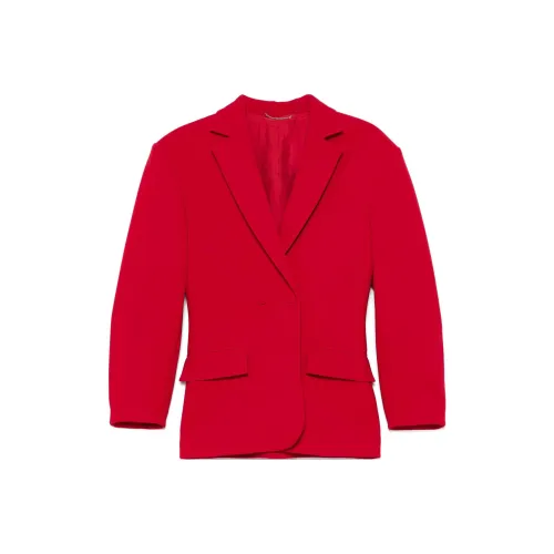 MAGDA BUTRYM FW24 Бизнес-костюм Пальто Женское Красное