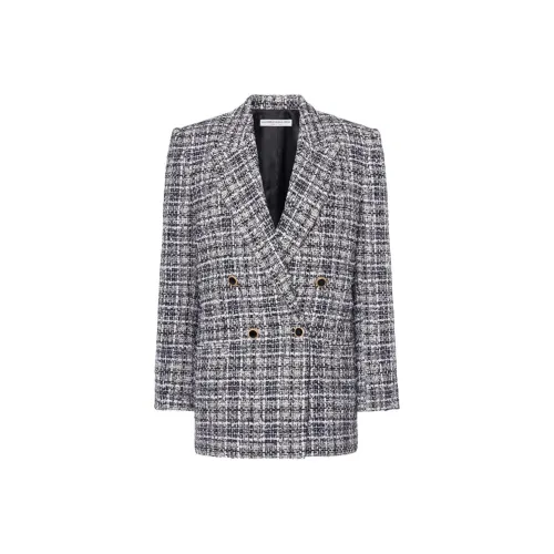 Alessandra Rich PF24 Бизнес-костюм Женская Белая Черная