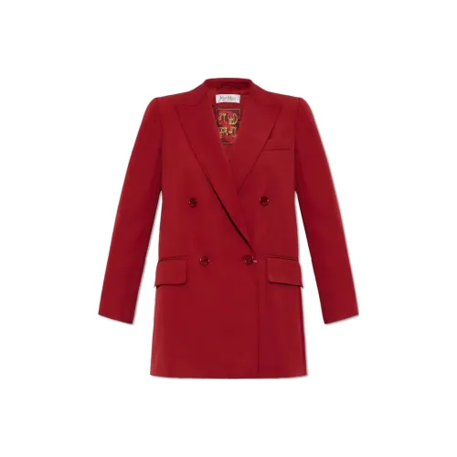 MaxMara Бизнес-костюм женский красный