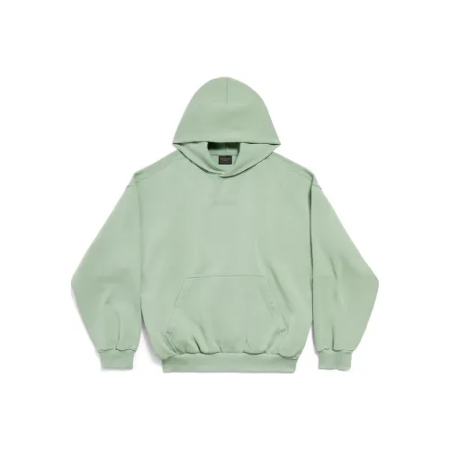 Balenciaga Толстовка Женская Серая Зеленая