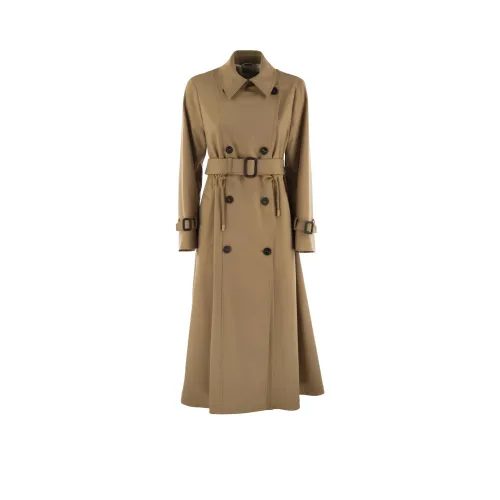 WEEKEND MaxMara Пальто Женское Коричневое