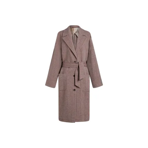 ETRO Розовое Женское Пальто