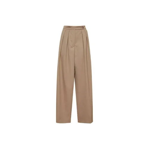 DRIES VAN NOTEN Хаки Женские Повседневные Брюки