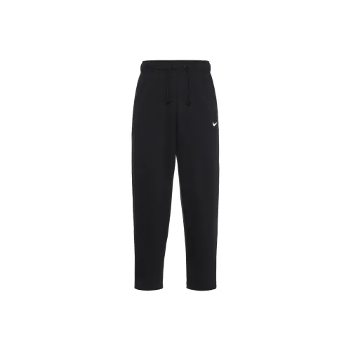 NIKE Черные Женские Вязаные Тренировочные Брюки