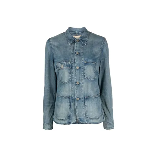 DOUBLE RL Denim Jacket Women's Blue