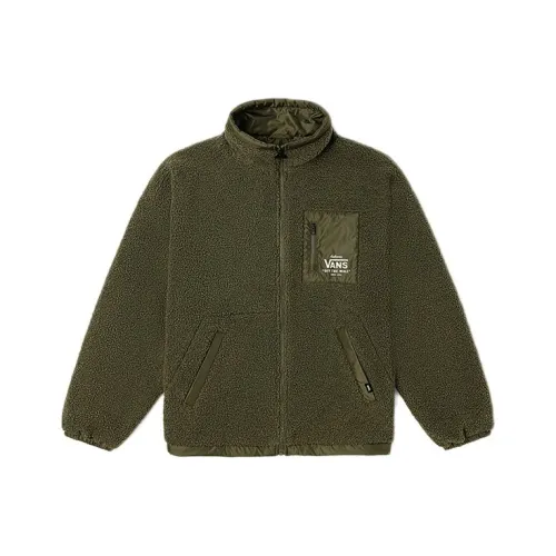 VANS Армейский зеленый Женские бархатные куртки