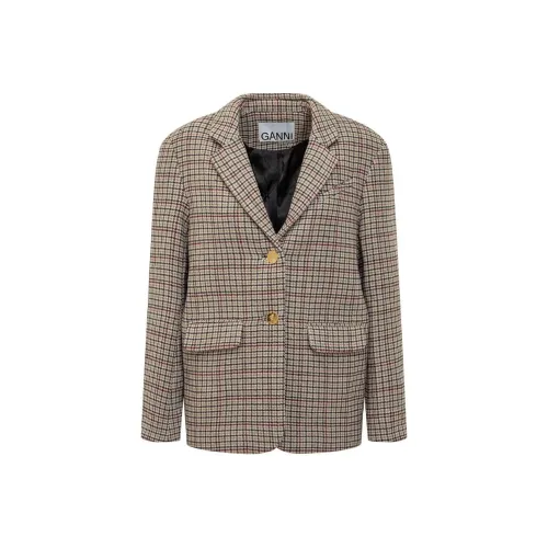 GANNI Бизнес-костюм женский многоцветный