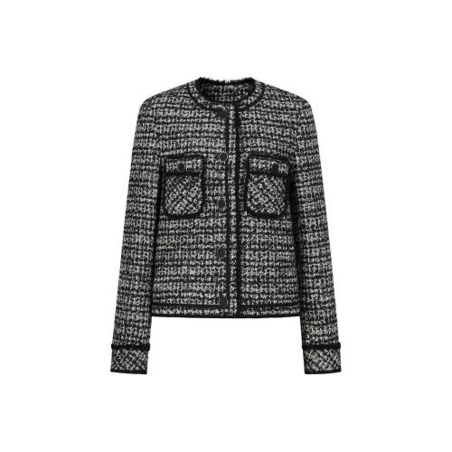 JZ. ANNAKRO Cropped Jacket Женская Floral Black