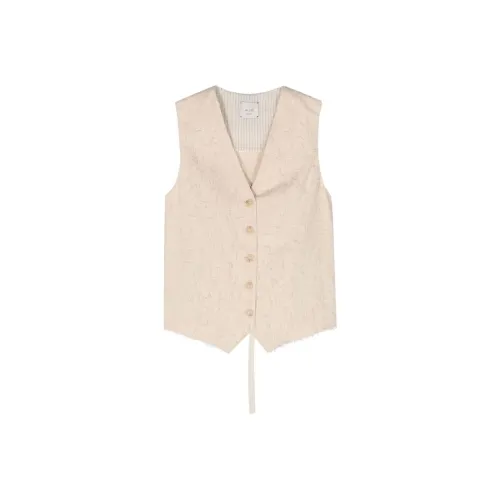 Alysi SS24 Жилет Женские Светлый Бежевый