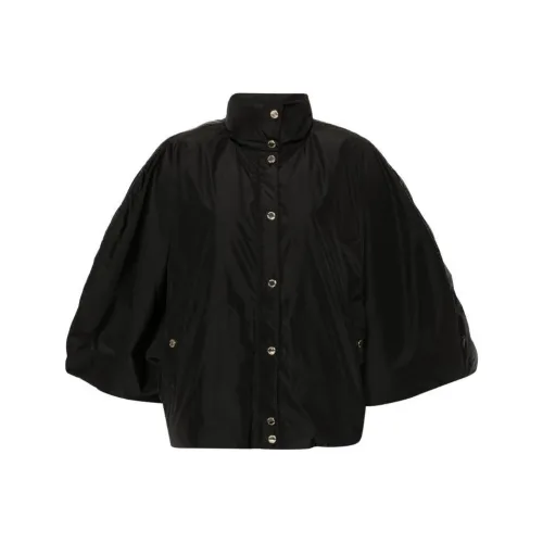 Patrizia Pepe SS24 Хлопковый пуховик женский черный