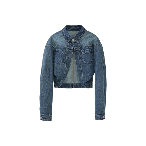 Fstudio Denim Jacket Women's Blue