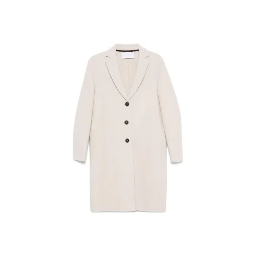 HARRIS WHARF LONDON Пальто Женское Айвори Белый