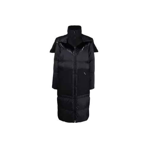 Karl Lagerfeld Хлопковый пуховик женский черный