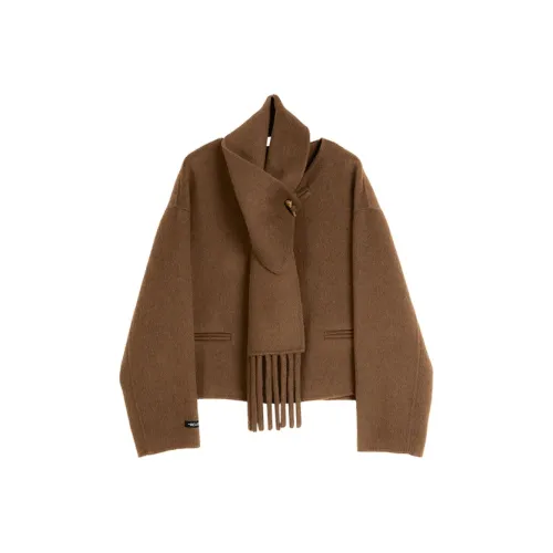 ELLE Кофе Женские Пальто