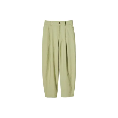 UNIQLO X CDC Co Бренд Изумрудно-зеленые Женские Повседневные Брюки