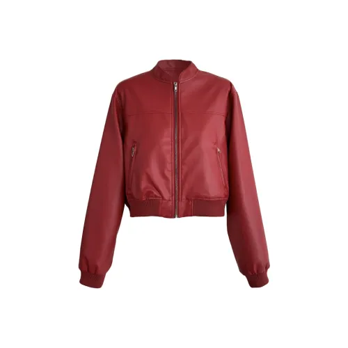 PAZZO Кожа Куртка Пальто Женские