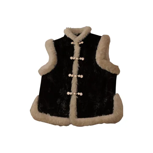 Cypress House Жилет Женский Черный