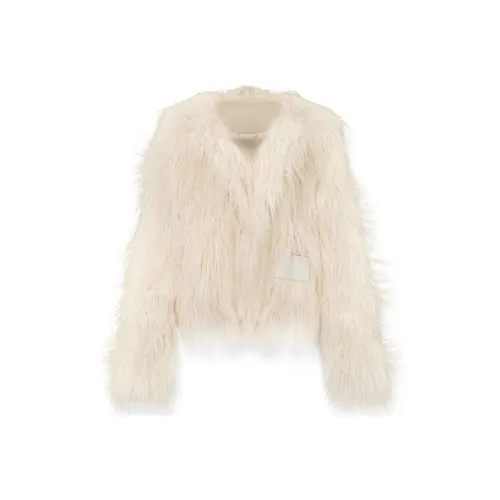 NAWS Бархат Feel Пальто Женские Windsor Бежево-желтый