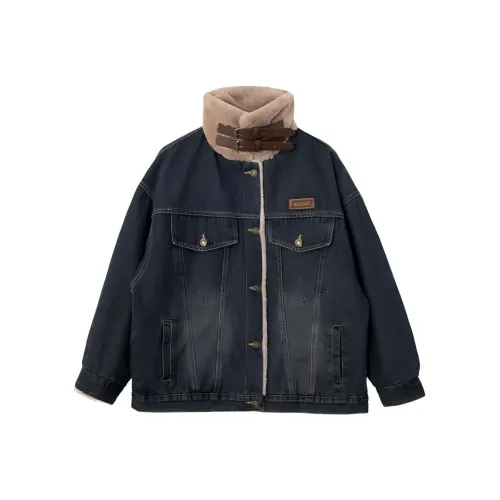 SUNSUNTOWN Пуховая куртка Женская Темно-синяя