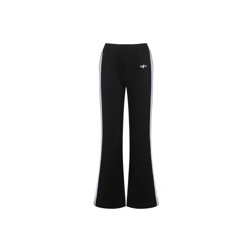 HUFFNPUFF Повседневные брюки Женские Черные