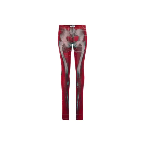 Jean Paul Gaultier Повседневные брюки Женские Red