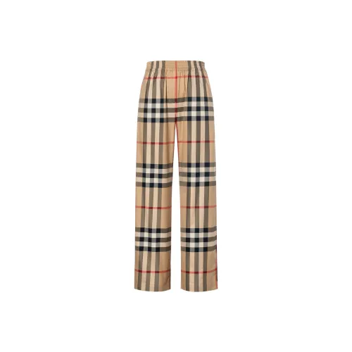 Burberry Коричневые Женские Повседневные Брюки