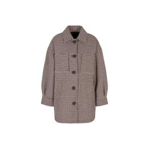 ARMANI EXCHANGEAE SS24 Хлопковый пуховик женский Черный Умбра