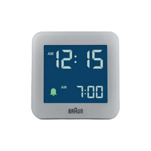 BRAUN Электронный Механизм Пластик Будильник Унисекс Синий