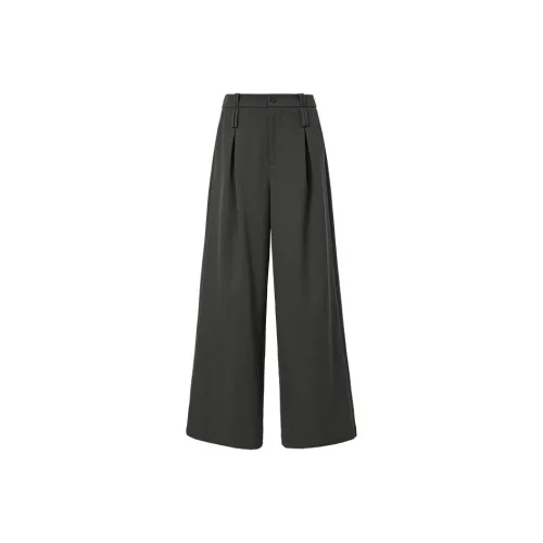 Hopeshow Повседневные брюки Женские Темно-серый