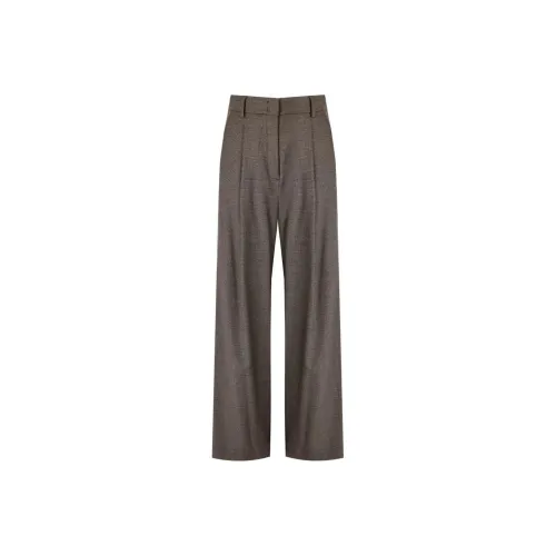WEEKEND MaxMara Коричневые Женские Повседневные Брюки
