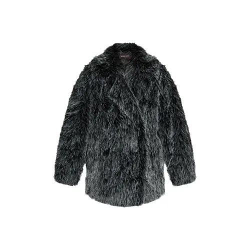 MICHAEL KORS FW24 Мех Женский Черный