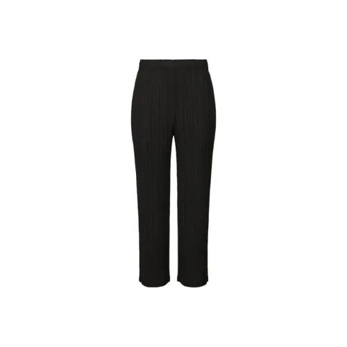 PLEATS PLEASE ISSEY MIYAKE FW24 Повседневные брюки Женские Черный