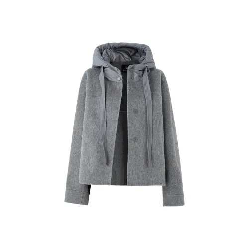 SOON FLOWER Куртка Женская Сумерки Серый