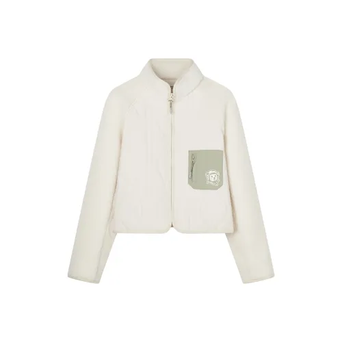 Teenie Weenie Хлопковый пуховик Женский Светлый хаки