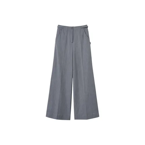 TWINSET Milano FW24 Повседневные брюки Женские Серый