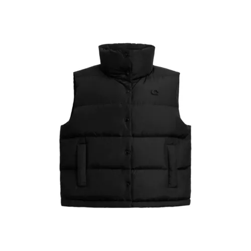 COACH Черные Женские Жилеты