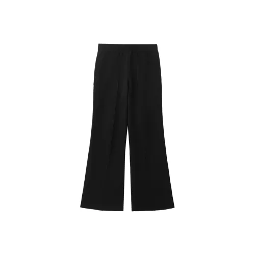 Giordano 09 Черные Женские Повседневные Брюки