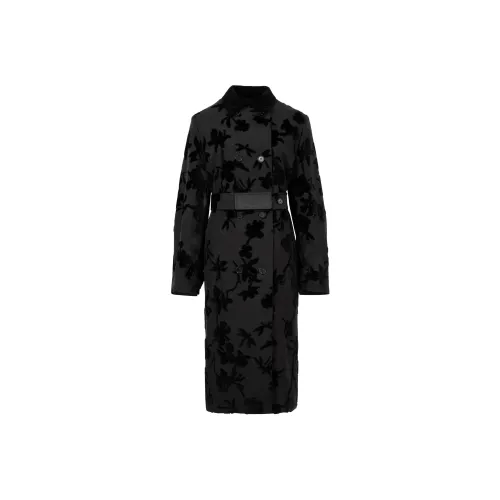 Ports 1961 FW24 Тренчкот Женский Черный
